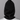 Black HoodieHat with black drawstring for athletes, American made gym hat, unisex workout hats
