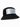Black snapback hat Hardwear with engraved aluminum plate, urban chic, American made, unisex streetwear