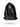 Men's Black Faux Leather HoodieHat™