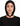 Women's Black Cotton HoodieHat™