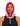 Women's Fuchsia Swim Towel HoodieHat™